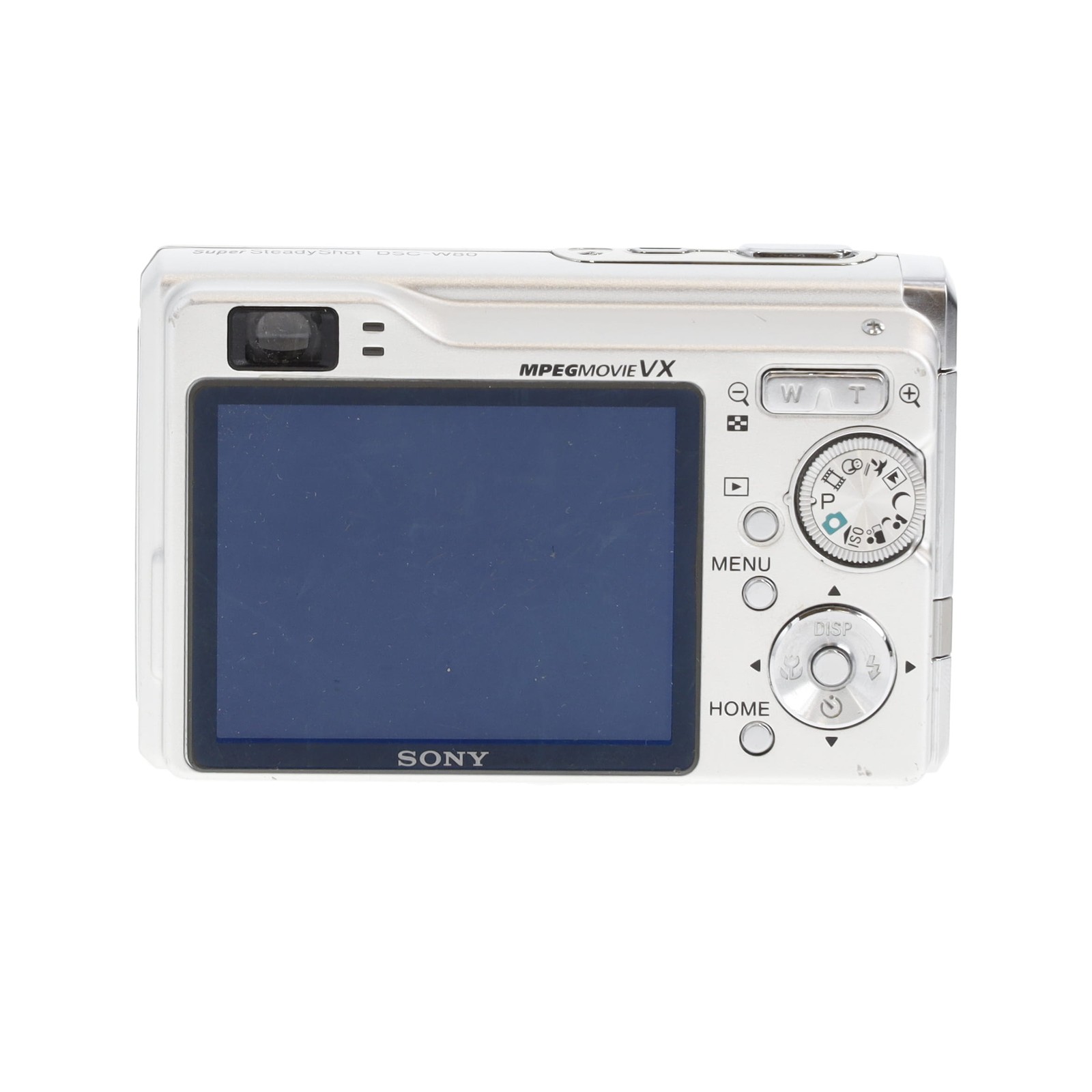 Sony Cyber-Shot DSC-W80 Digital Camera, Silver {7.2MP} (Made in China)