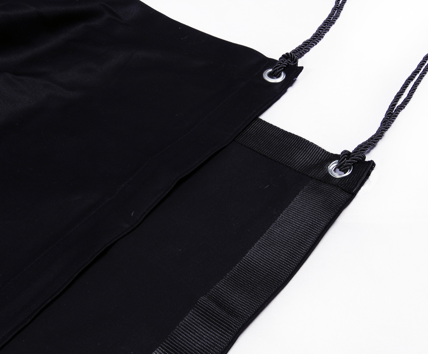 12’x12′ 12×12 3.6×3.6m Solid Black Cloth full block overhead butterfly