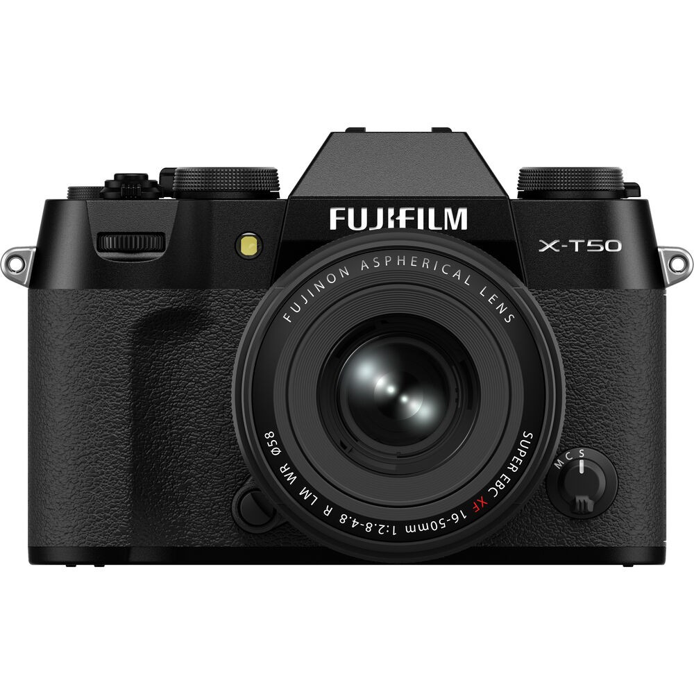 Fujifilm X-T50 Mirrorless Camera with XF 16-50mm f/2.8-4.8 Lens (Black) Bundle