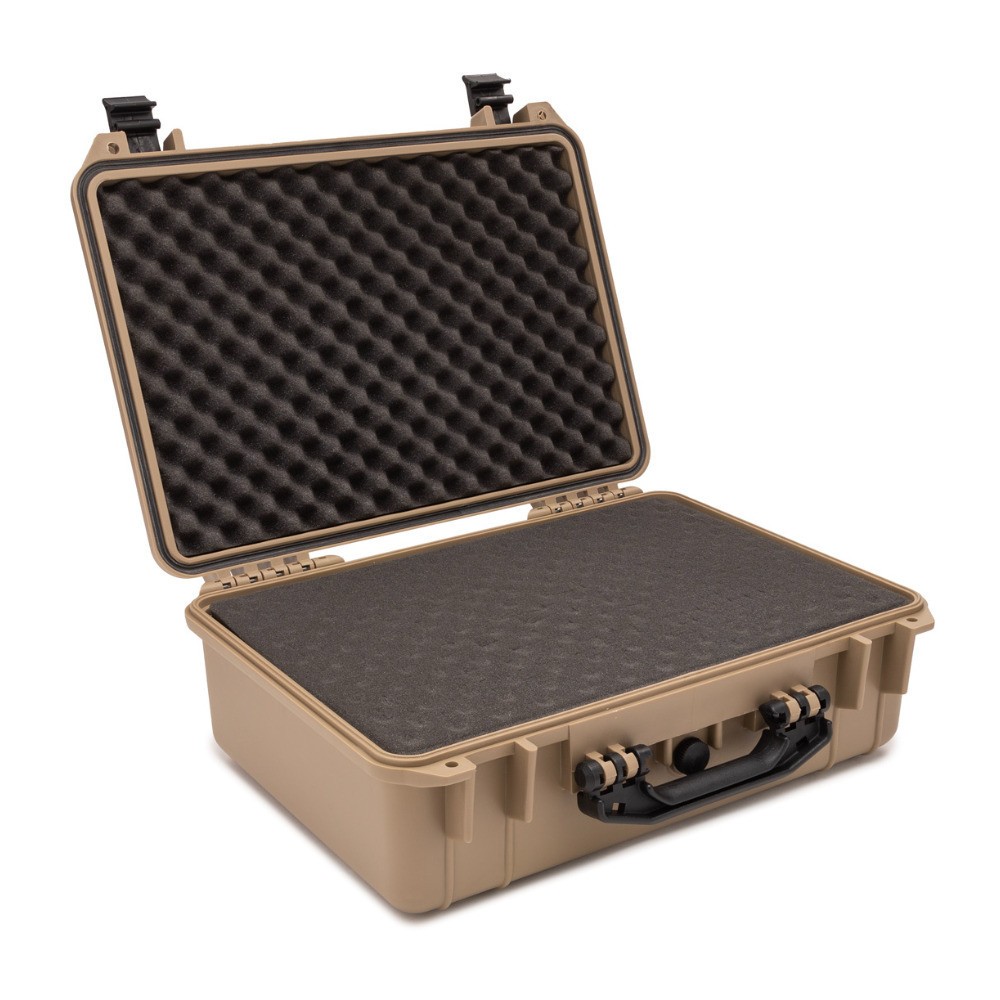 Koah Weatherproof Hard Case with Customizable Foam 18 x 14 x 7 In 2 Pack