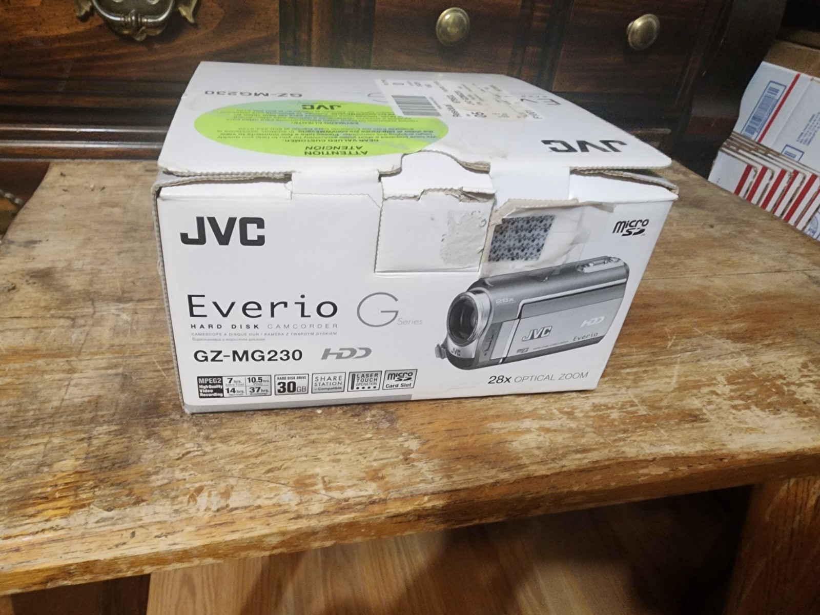 JVC Everio GZ-MG230 Flash Media, Hard Drive Camcorder
