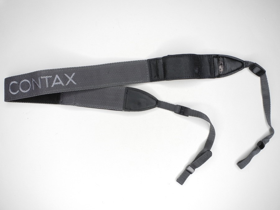 (READ!!!) Contax 60 Years Gray Camera Neck Strap Included w/ S2 60 Years Edition