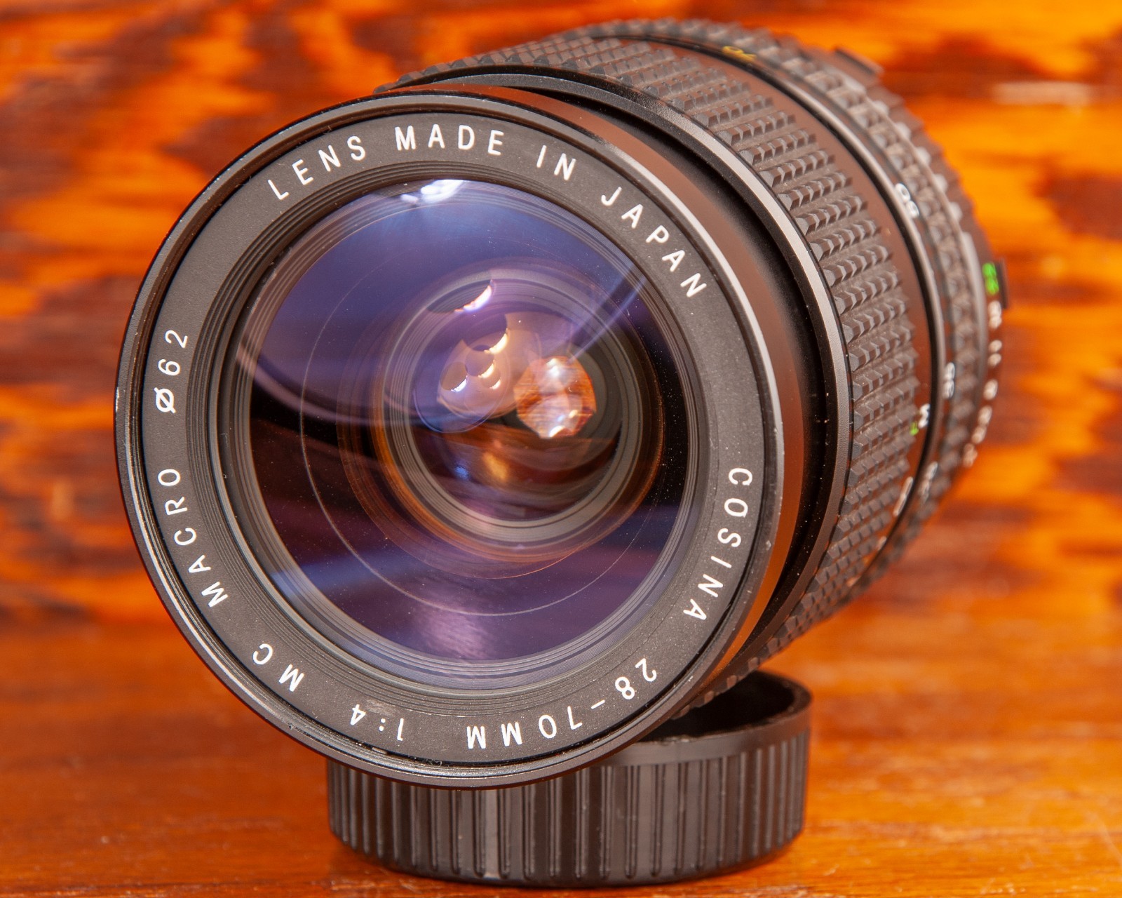 Cosina 28-70mm 4.0 Minolta MD Mount Kit Zoom Lens Tested Working