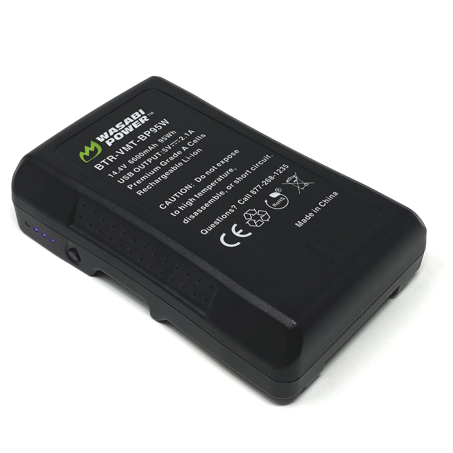 Wasabi Power V-Mount Battery (14.4V, 6600mAh, 95Wh)