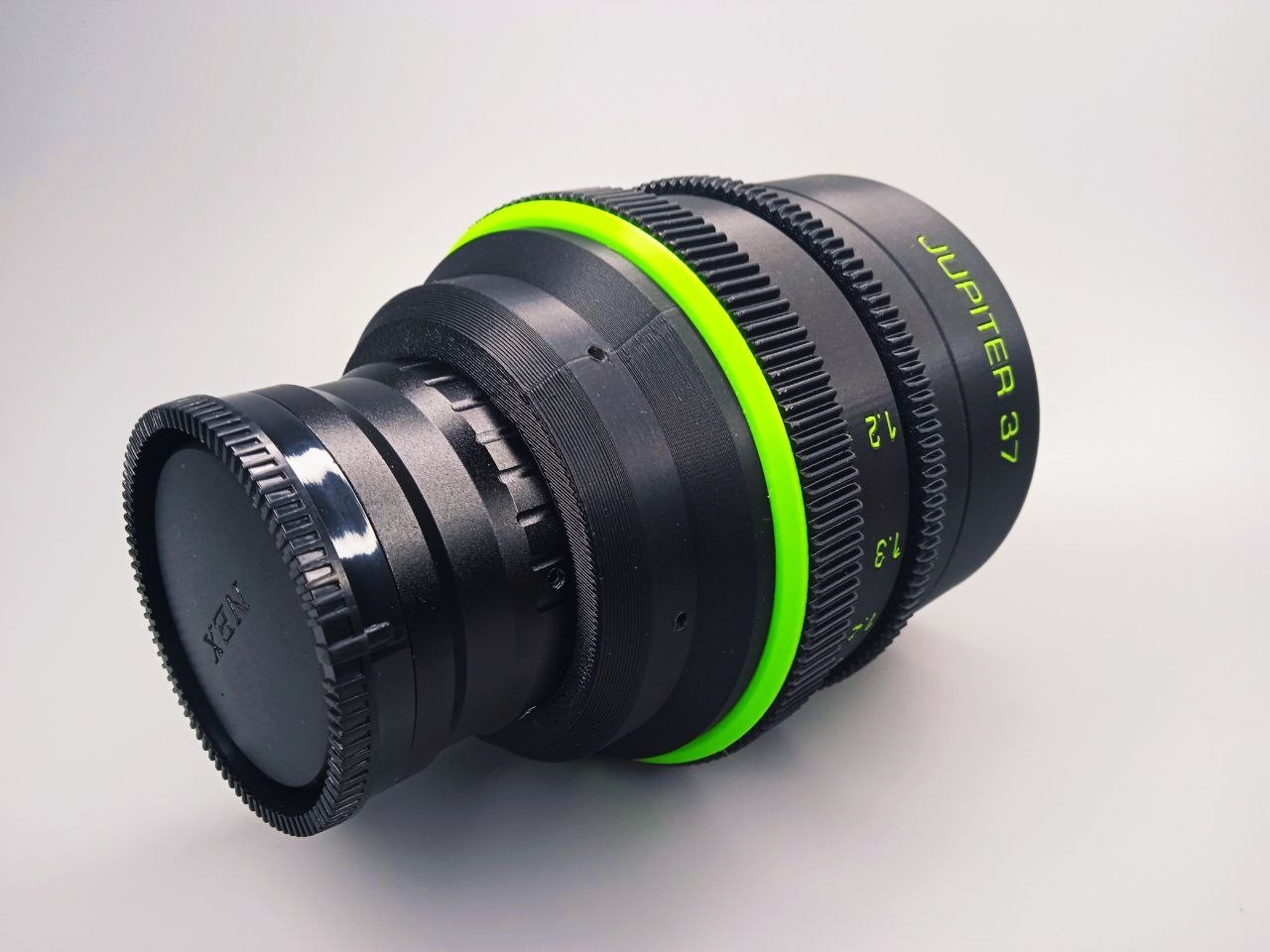 Rehouse Jupiter-37 3.5/135 Cine Mod Vintage Lens Sony-E mount 💙💛
