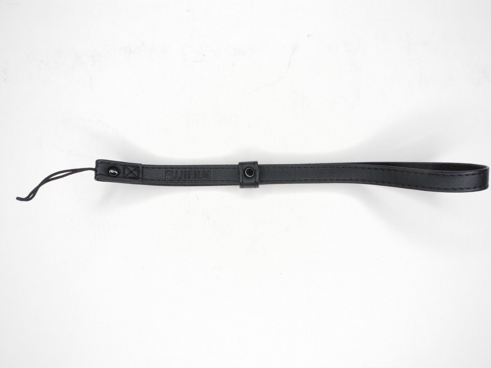 Fujifilm OEM Black Leather Camera Wrist Strap Included w/ XF10 (May Fit Others)