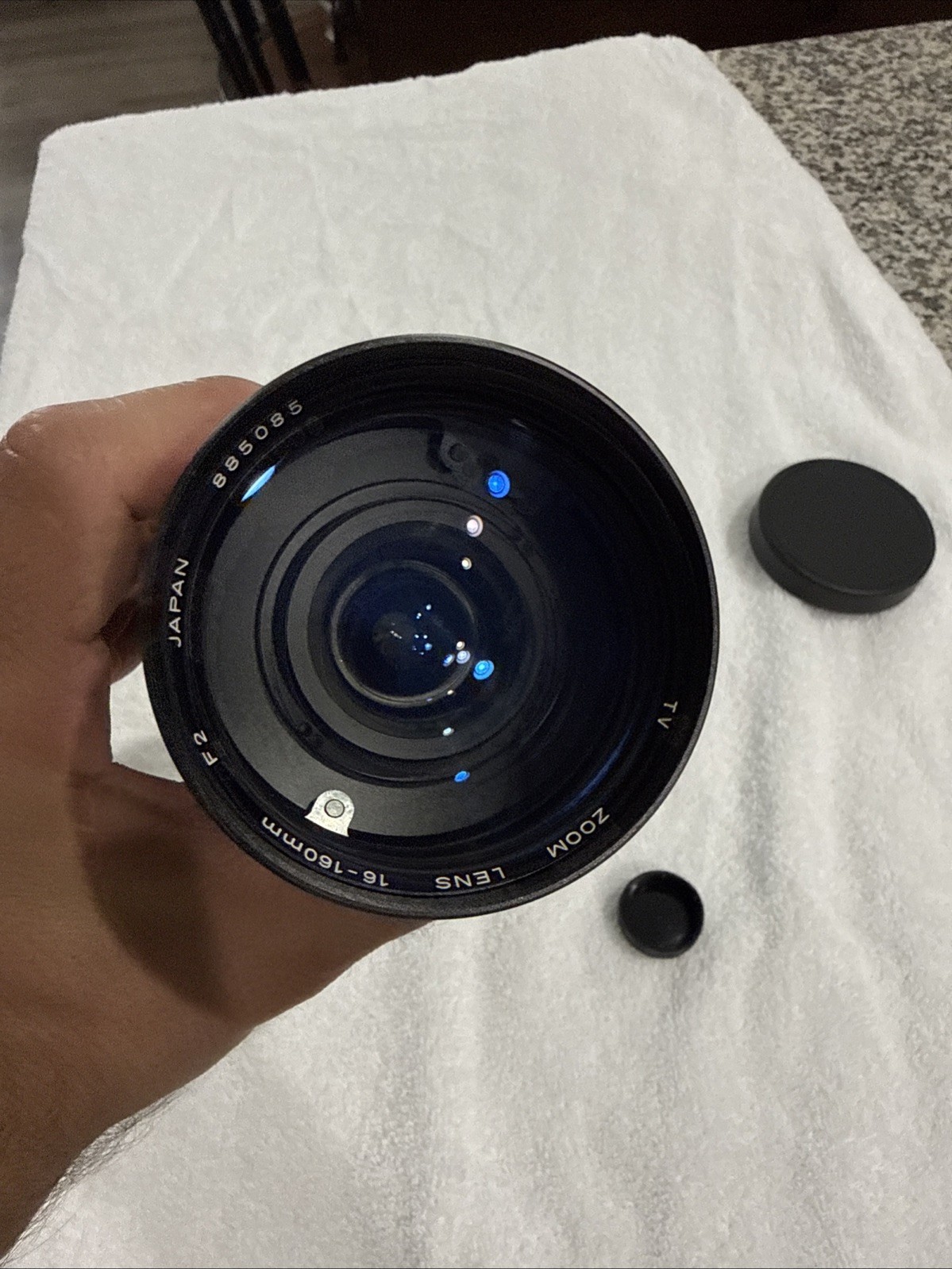 Super 16 Zoom Camera Lens, 16-160mm FL, Constant f/2, C-Mount