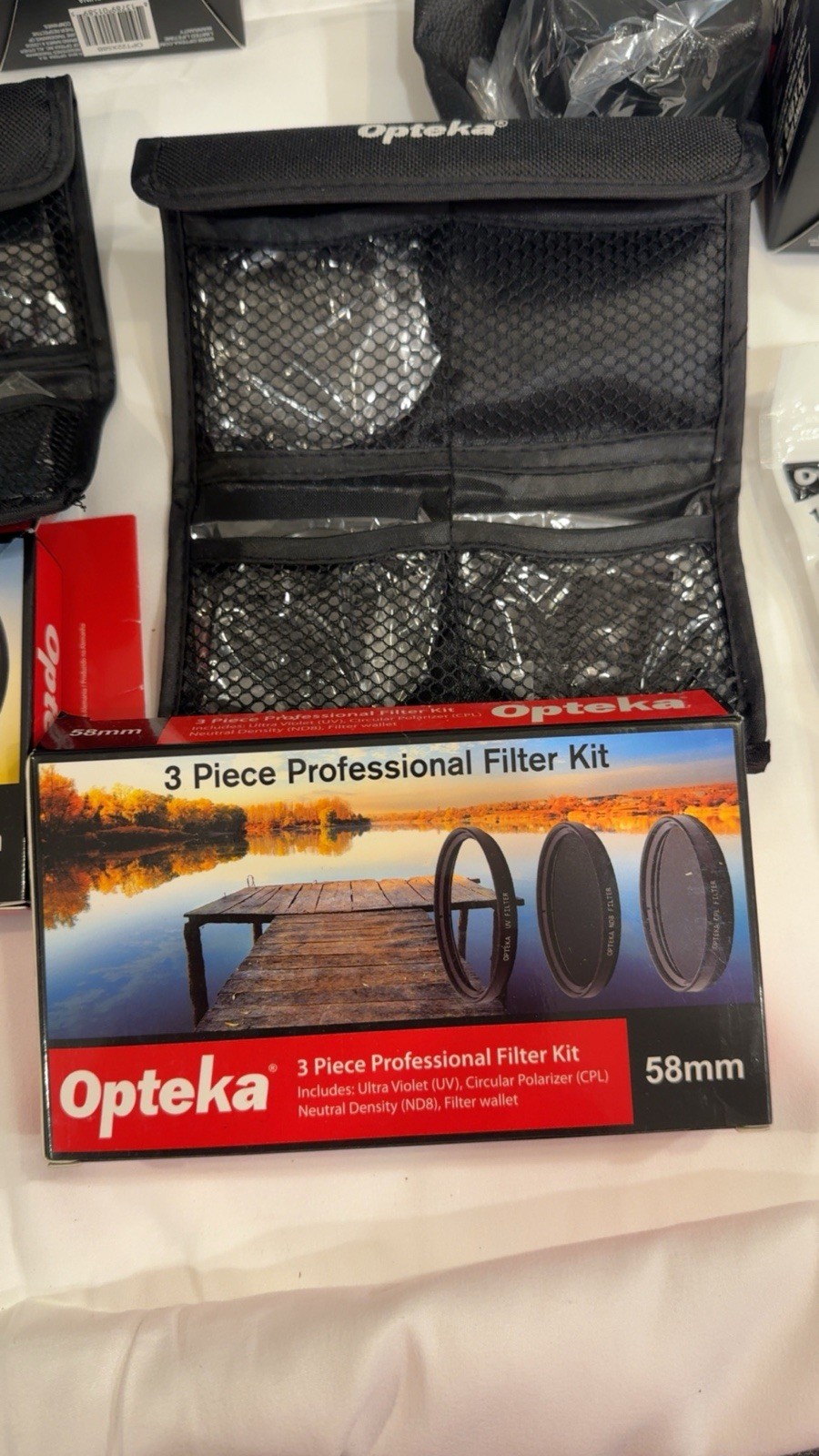 Lot Of Opteka Lens And Accessories