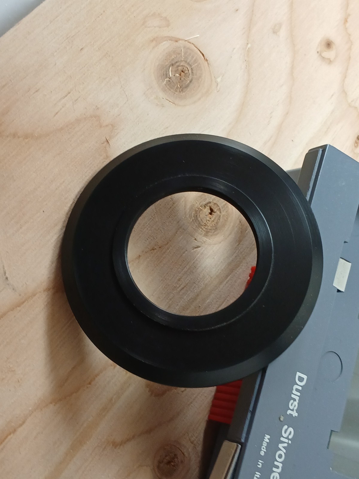 New Black Durst Lapla 39 39mm Leica Threads 78mm OD M601/L1200L138L184Lens board
