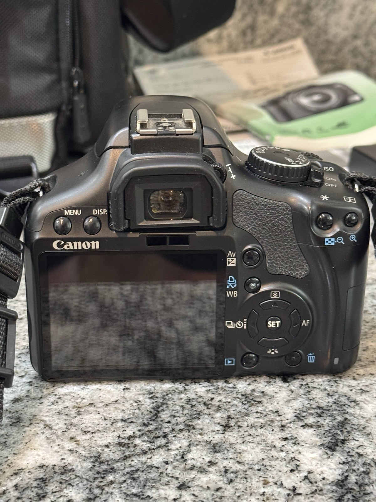 Canon Rebel XSi Digital Camera EFS 55-250mm 18-55mm Lenses And Accessories