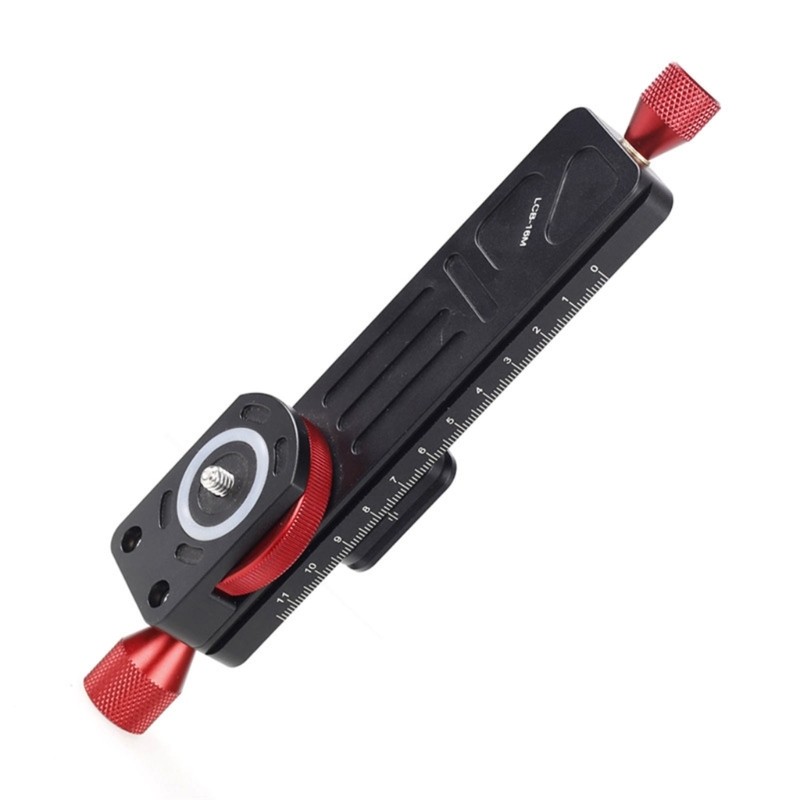 LCB-16M Macro Photography Slider Rail 160mm Adjustable Metal Structure