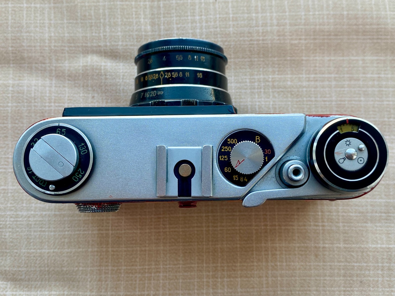 Unique FED-5V Ukrainian Camera | Petrykivka Folk Art | Hand Painted Souvenir