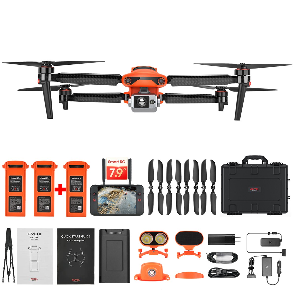 Autel Robotics EVO II Dual 640T V3 Enterprise Drone Infrared 3D Obstacle