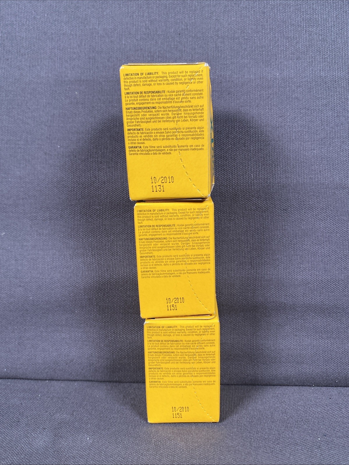 Lot of 3 Kodak Professional 400TX Black & White Negative Film (24 exp) EXP 10/10