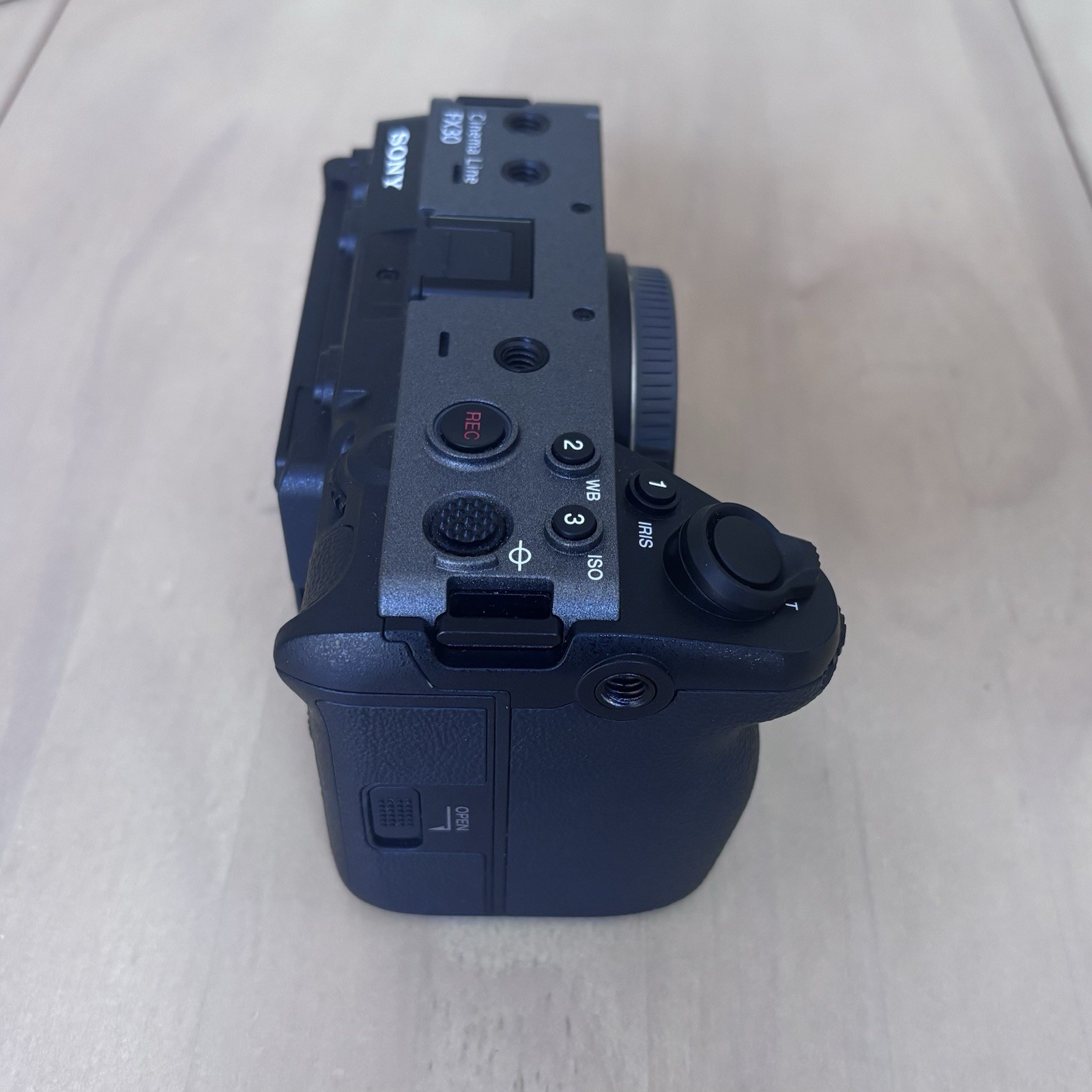 Sony FX30 Cinema Camera Body w/ XLR-H1 Audio Handle – Very Low Use – Nearly New!