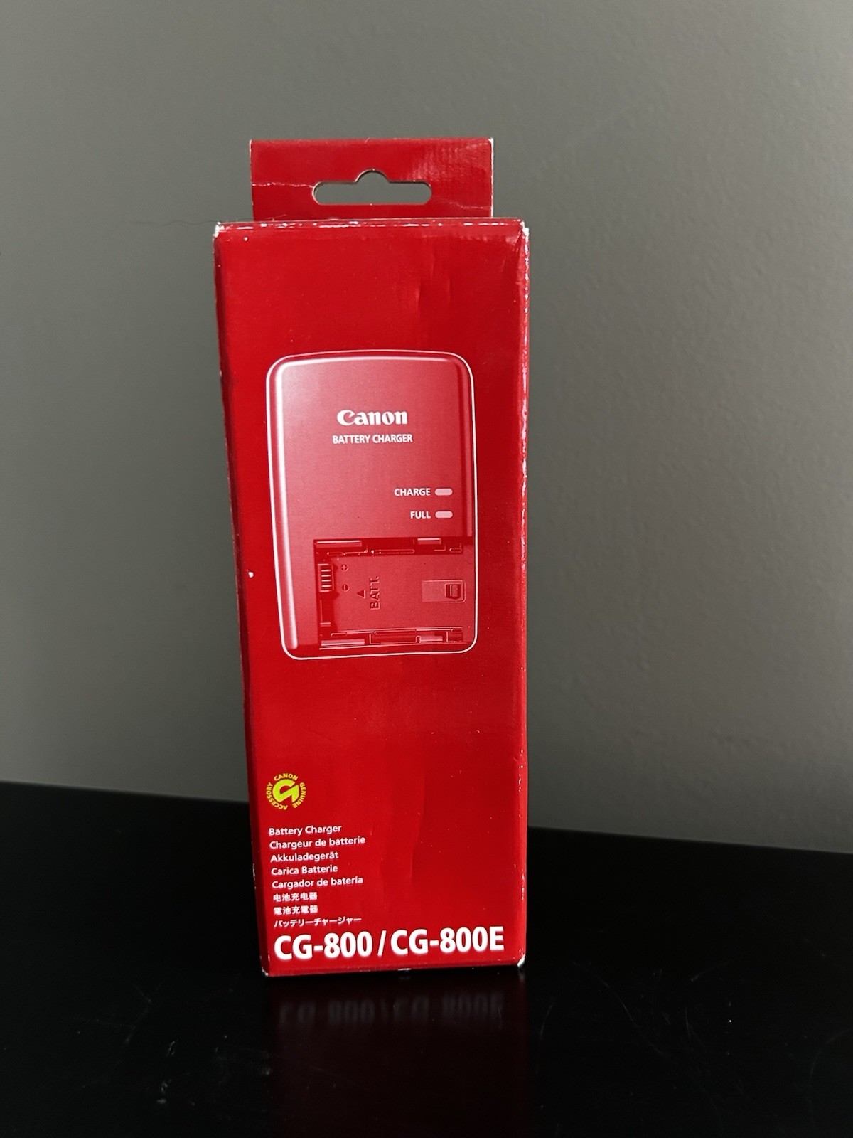 Canon CG-800/CG-800E Battery Charger Red for Camcorder For Canon Chargers