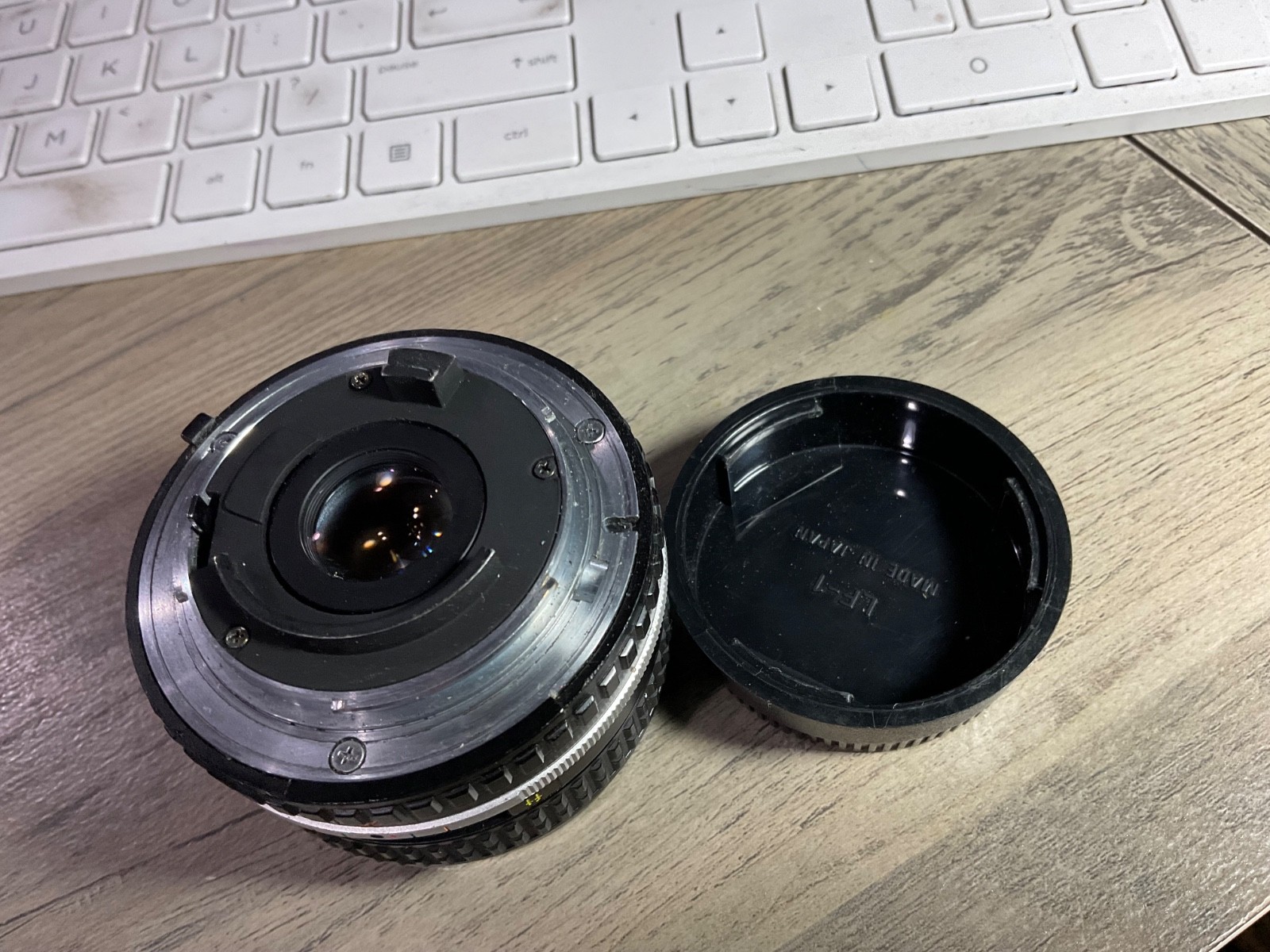 Nikon Lens Series E 28mm 1:2.8 Wide Angle f/2.8 Camera Lens Vintage W Caps