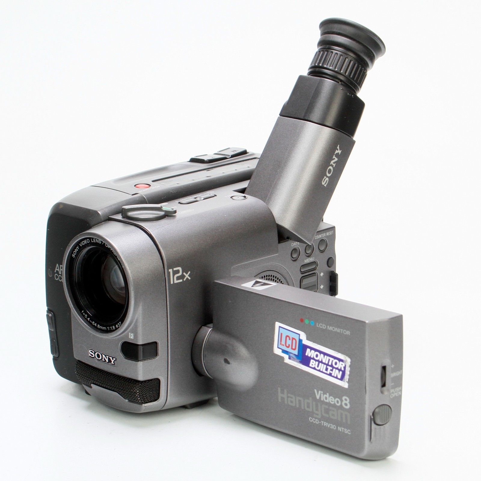 Sony Handycam CCD-TRV30 Video8 Standard Definition Camcorder (Gray)