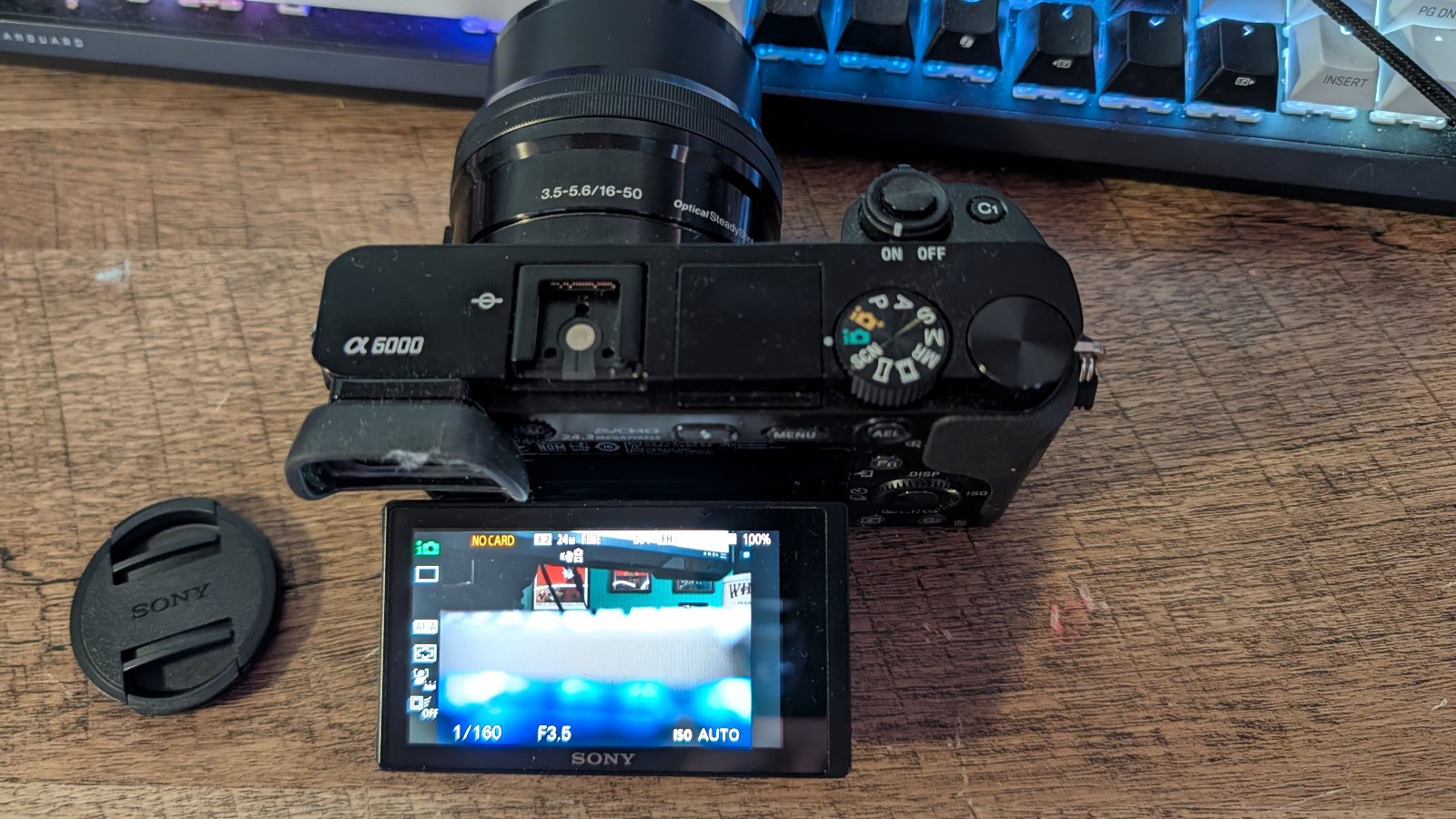 Sony Alpha α6000 24.3MP Digital SLR Camera – Black (Kit with E PZ 16-50mm…
