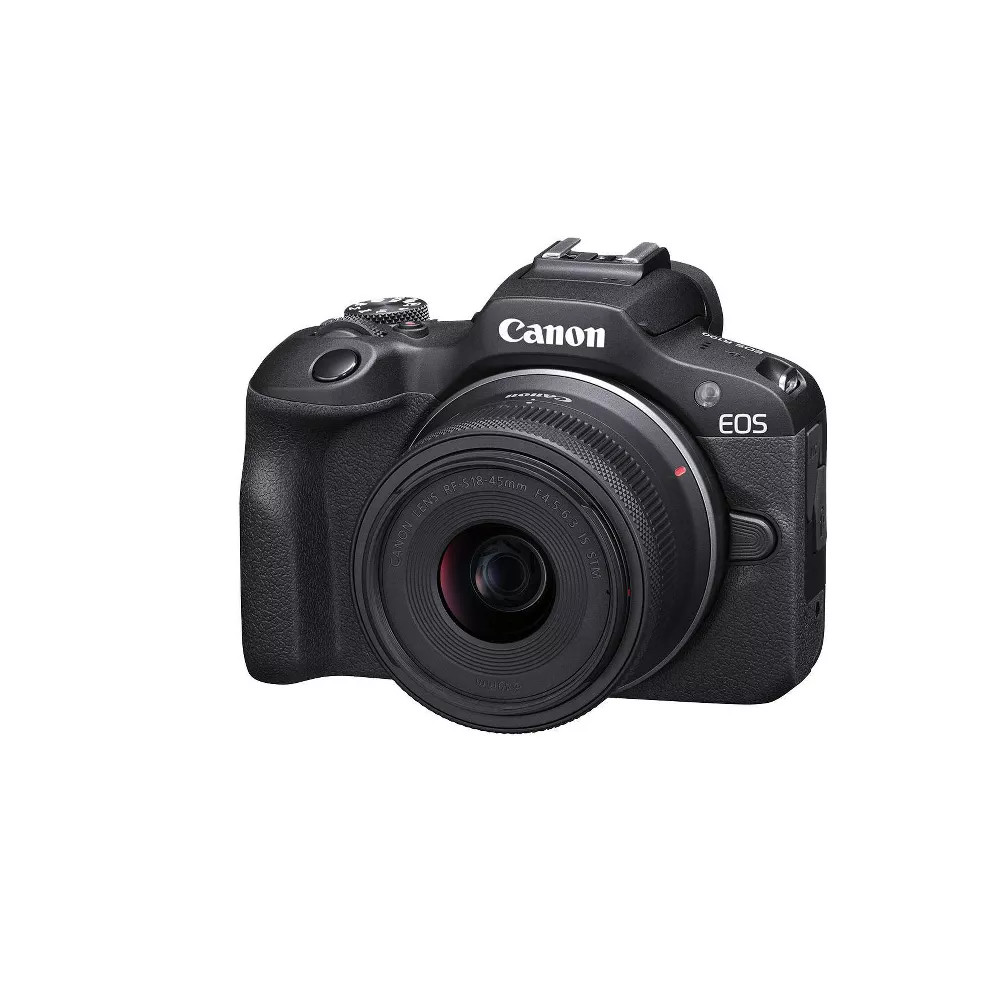 Canon EOS R100 RF-S18-45mm F4.5-6.3 IS STM Lens Kit: 24.1MP Mirrorless Excellent