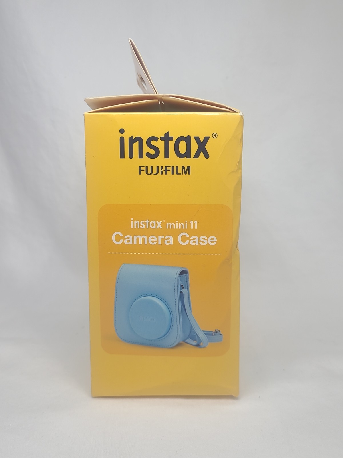 Fujifilm Instax Mini 11 Camera Case Sky Blue Poly-Synthetic Leather Strap
