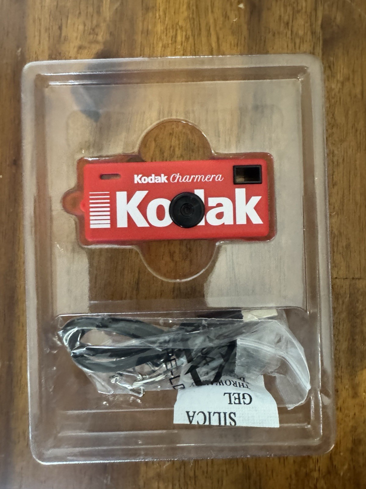 Kodak Charmera 1987 Type 02 Rare 1:6 Open Box Red Color Digital Camera