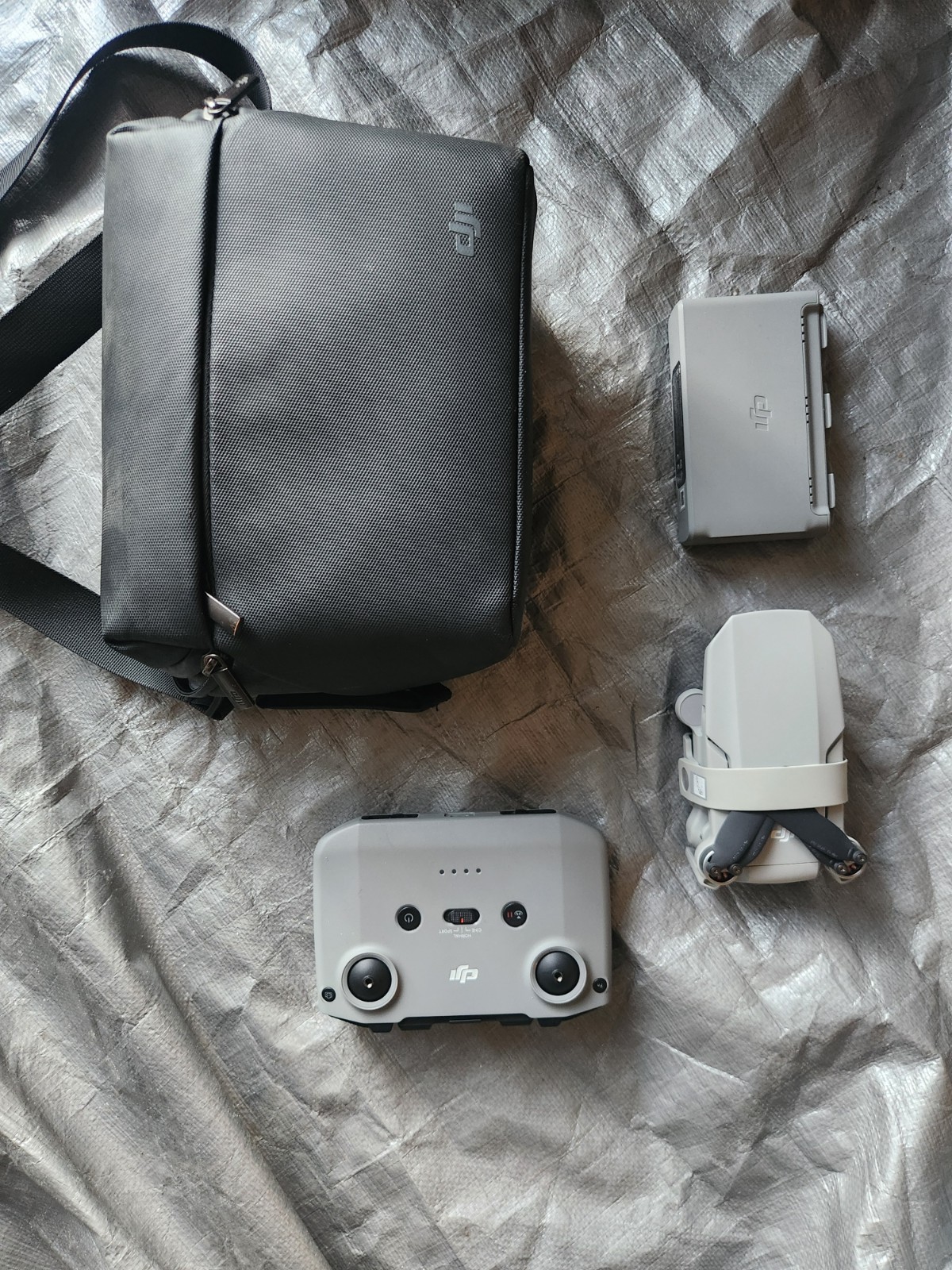 DJI Mini 2 Fly More Combo Camera Drone with Lense Kit and Carrying Case