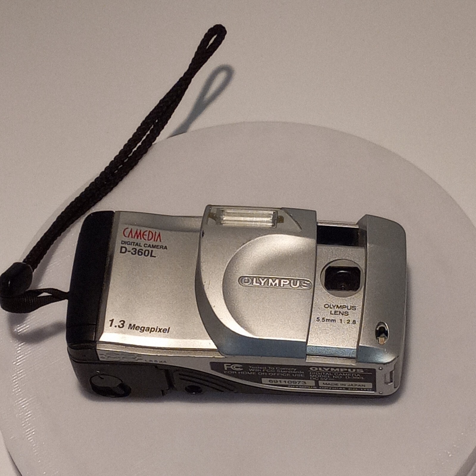 Olympus Camera D-360L 1.3 Megapixel Digital Camera For PARTS ONLY No Returns