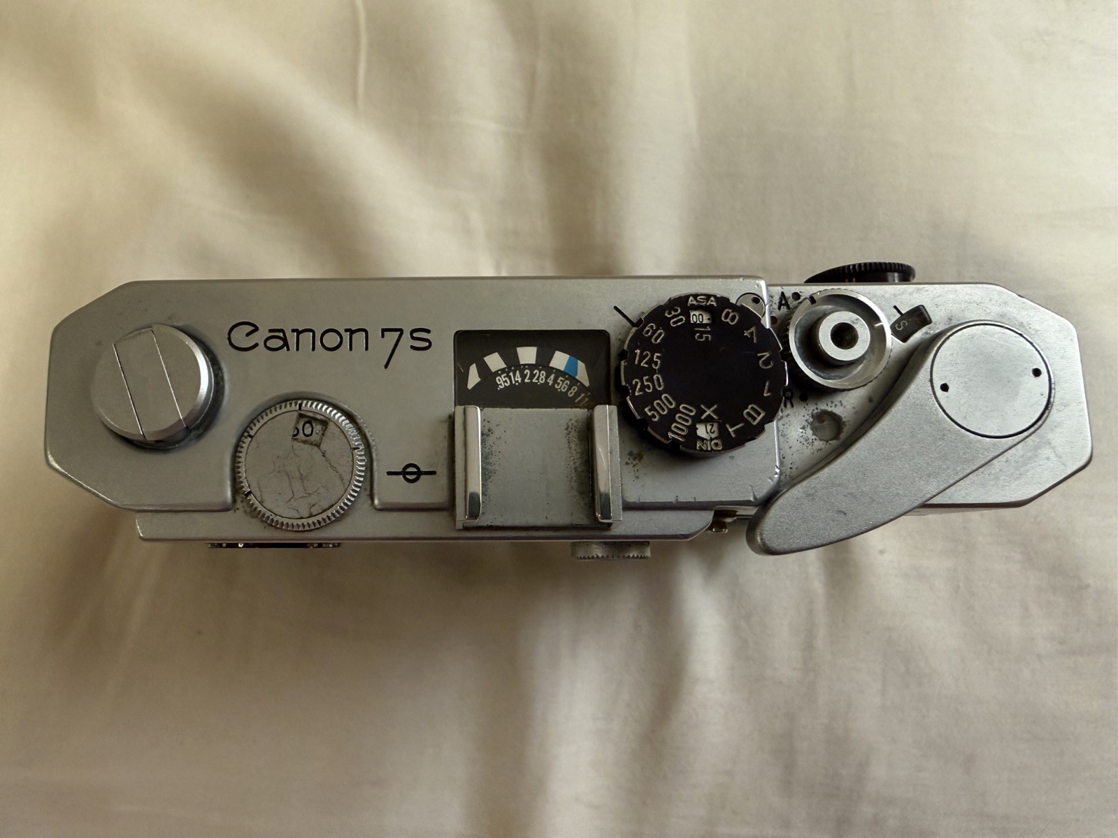 ✅ RARE Vintage CANON Model 7S 35mm Rangefinder Film Camera Made in JAPAN