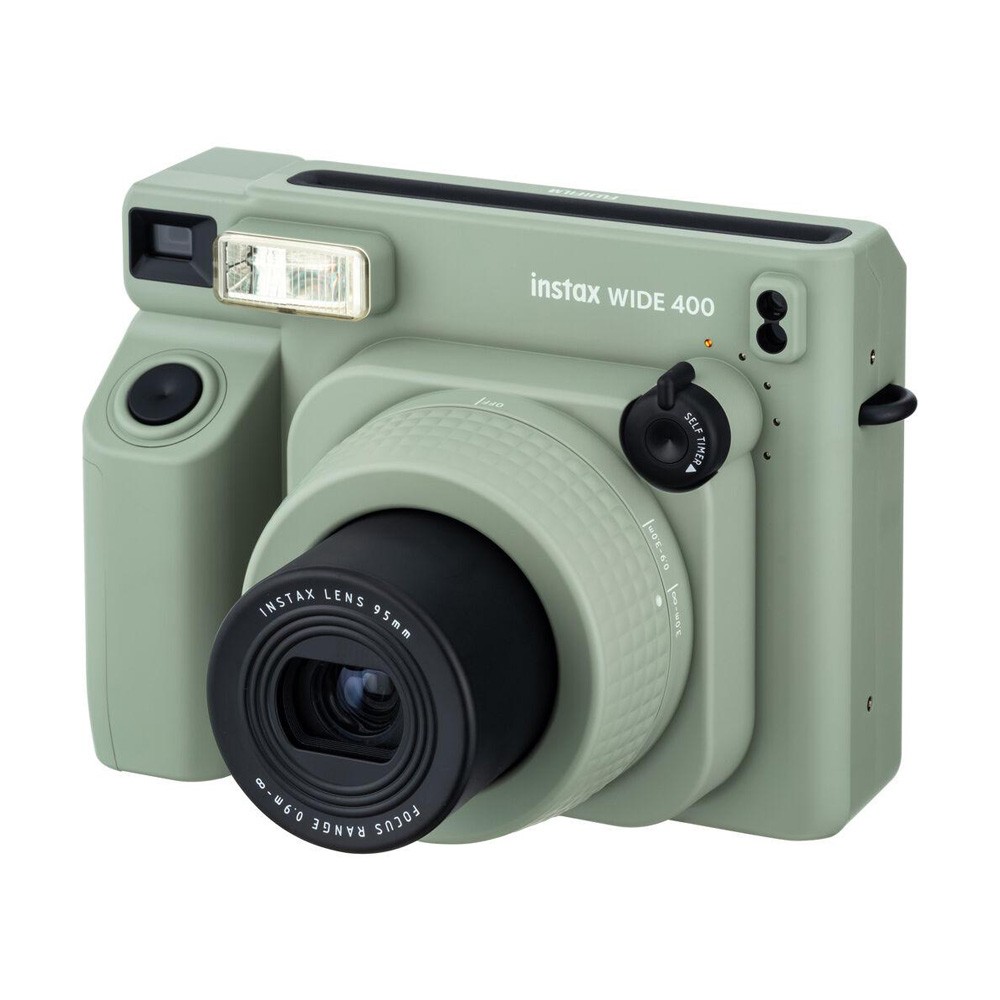 Fujifilm Instax Wide 400 Instant Film Camera, Automatic Exposure, Sage Green