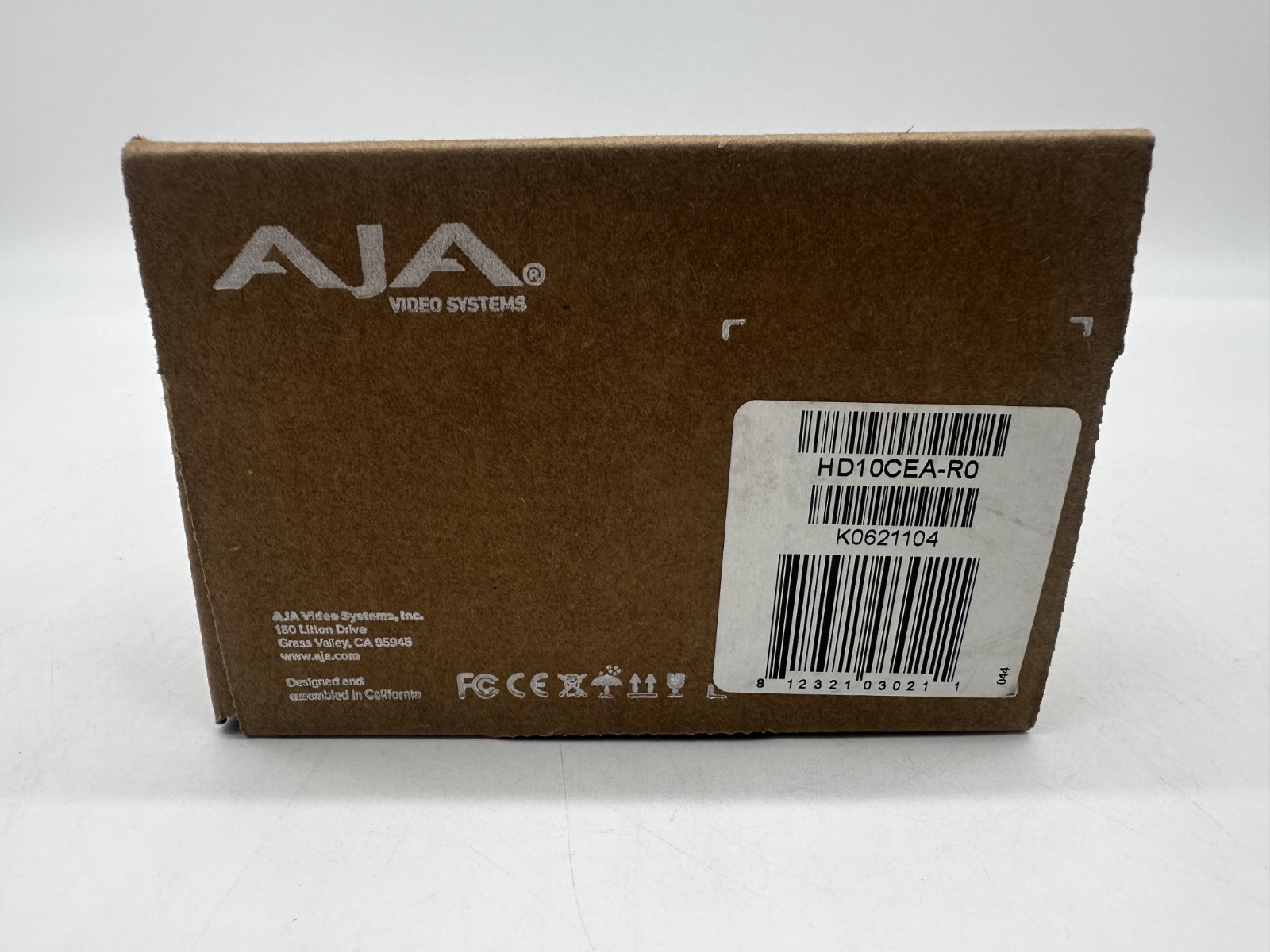 NEW Sealed – AJA HD10CEA HD/SD-SDI to Analog Audio/Video – HD10CEA-R0