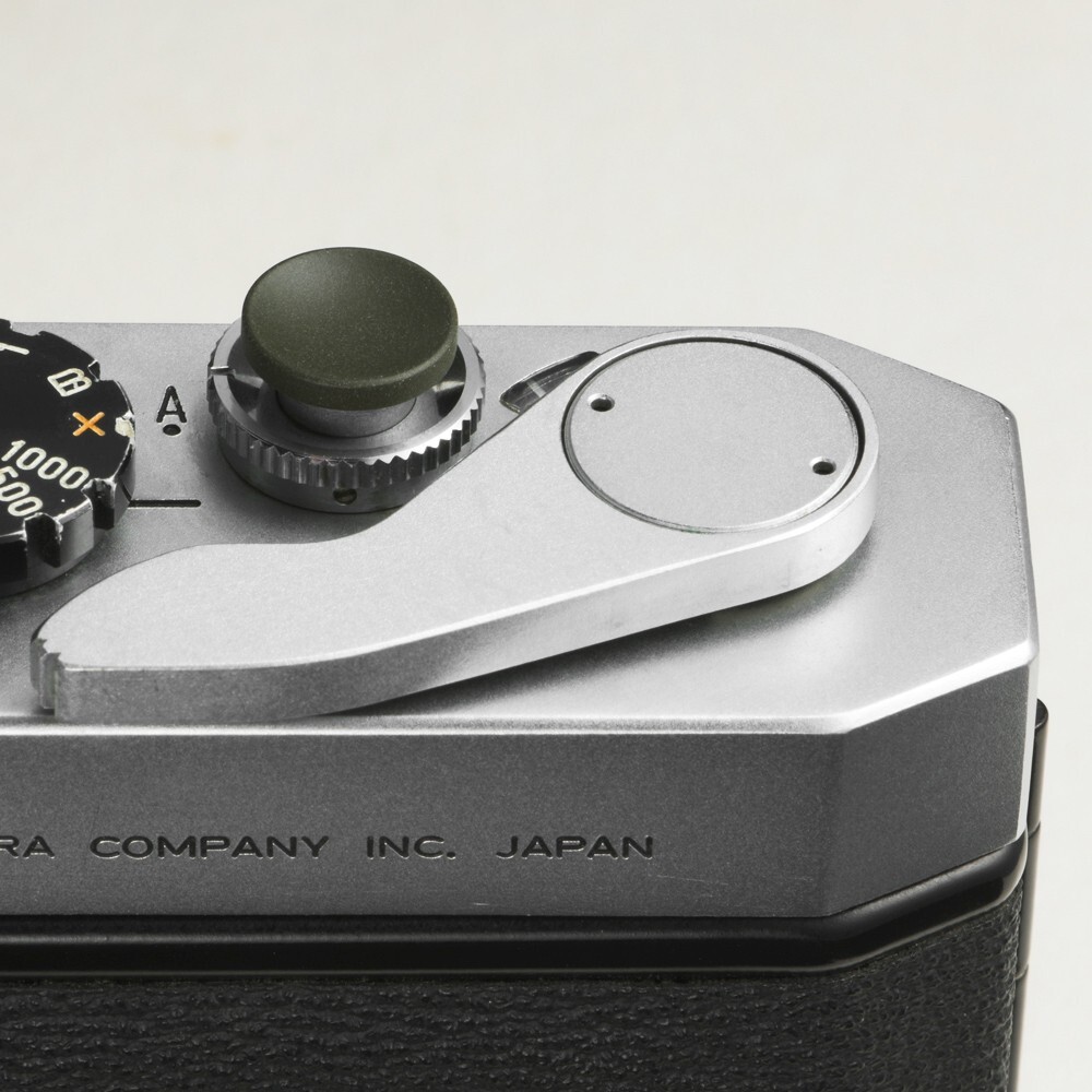 CAMERA SOFT SHUTTER RELEASE BUTTON 10MM FLAT OLIVE 4 LEICA CANON NIKON / SRB-FO