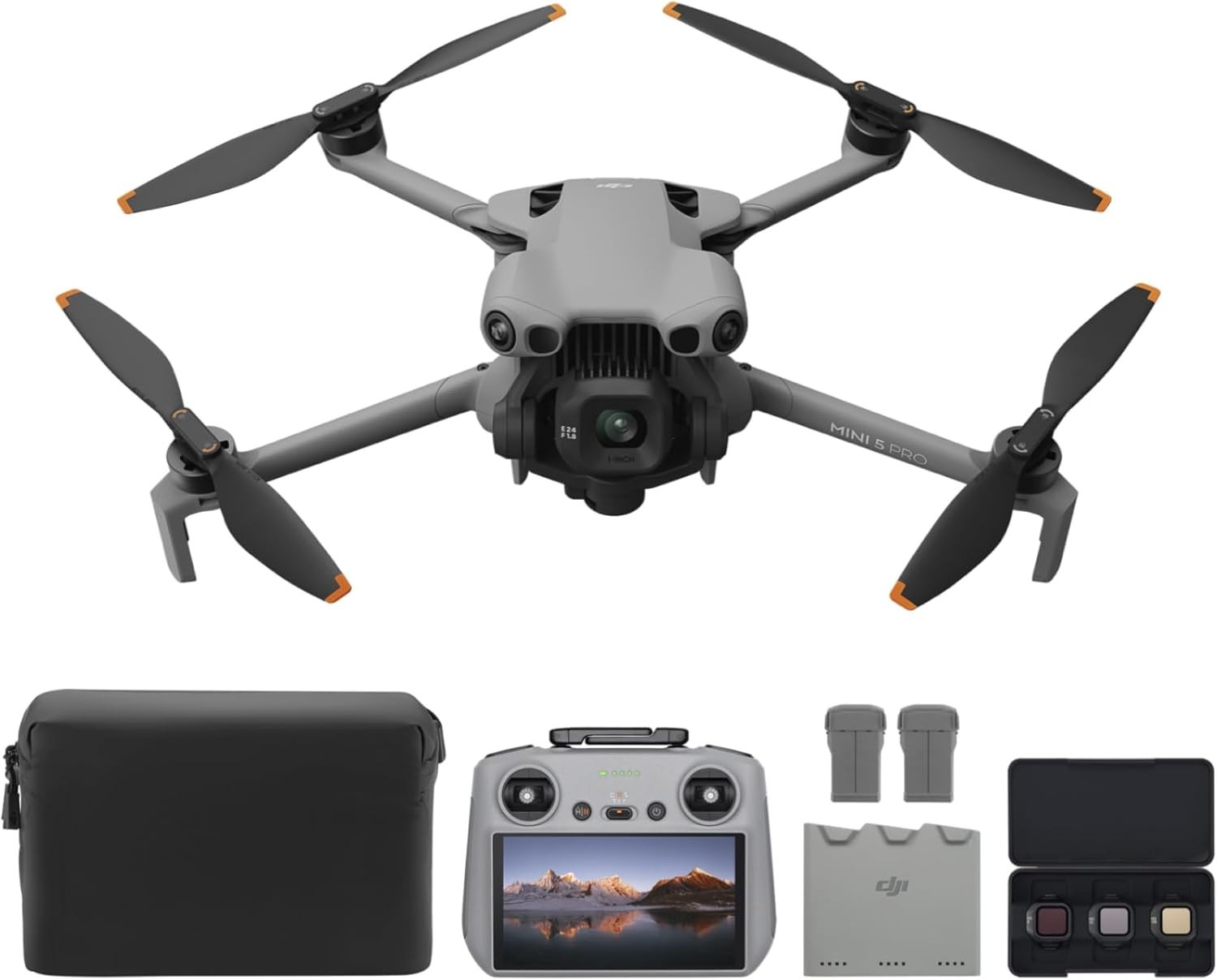 DJI Mini 5 Pro Fly More Combo Plus with DJI RC 2, Drone with Camera