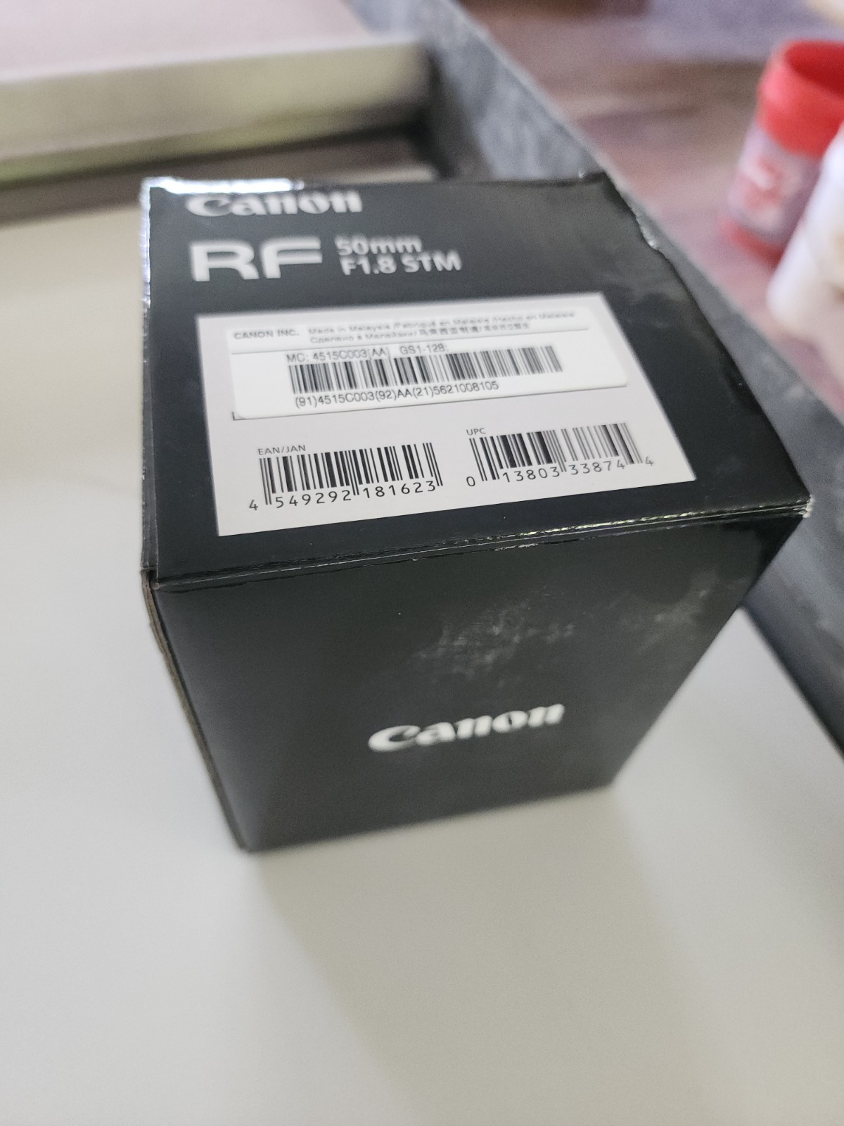 Canon RF 50mm f/1.8 STM Autofocus Lens for Canon RF Mount, 43mm Filter