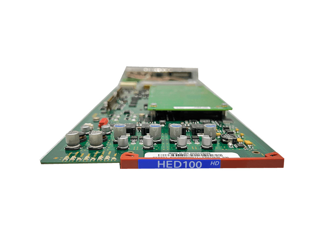 AXON HED100 HD SD embedded domain Dolby E to Dolby Digital (plus) transcoder