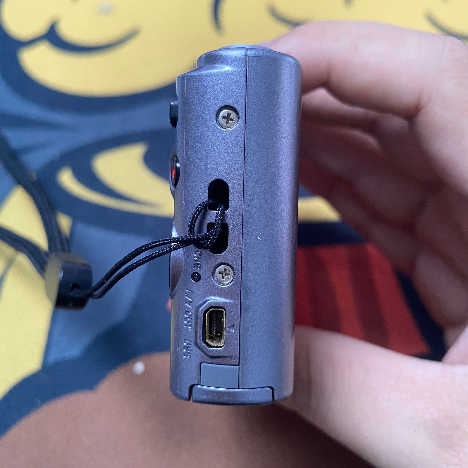 Sony CyberShot DSC W810 20.1 MP Digital Camera W/Battery & Charger & Card Sliver