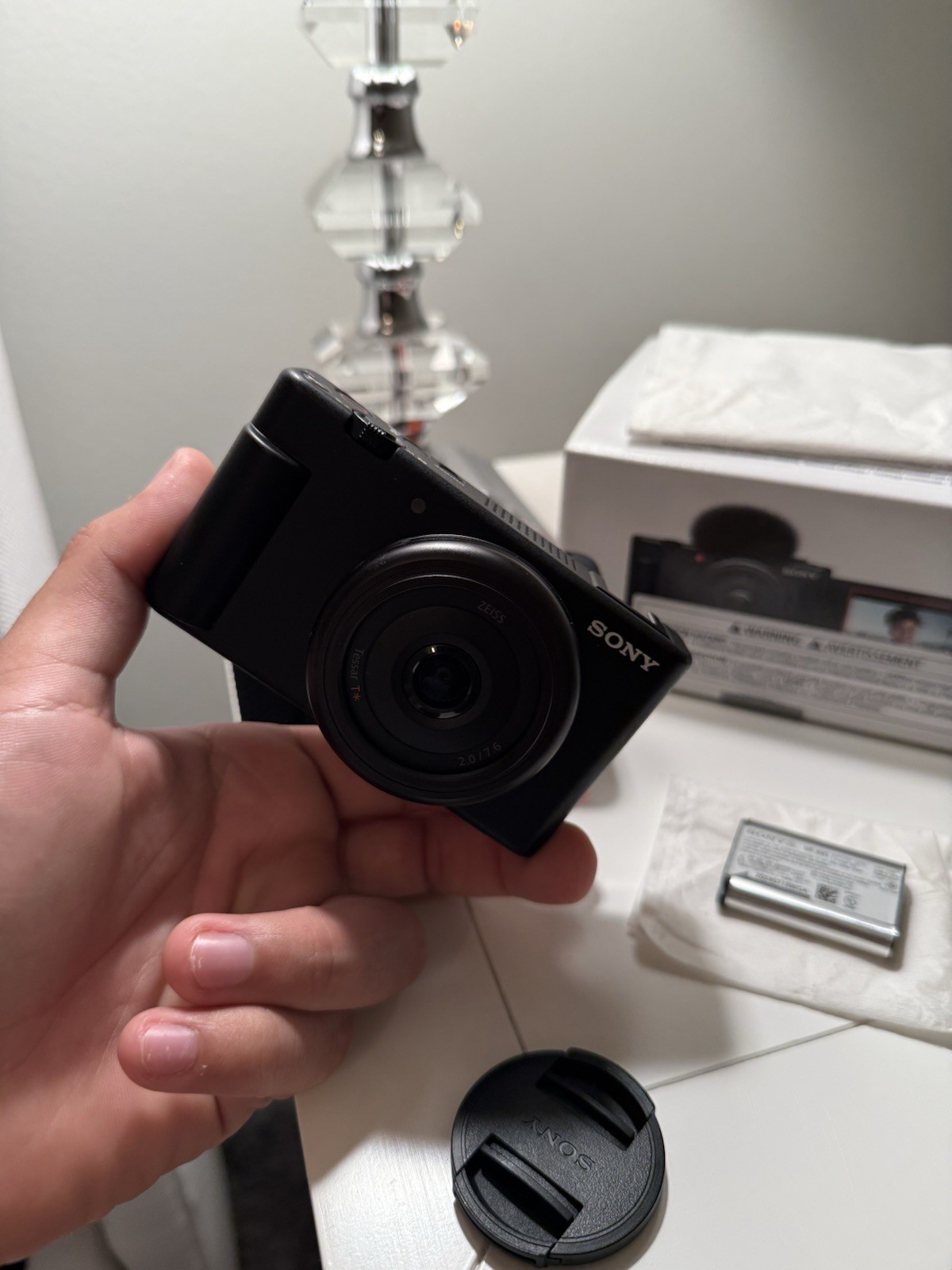 Sony ZV-1F 20.1MP 4K f/2 Vlogging Digital Camera – Black