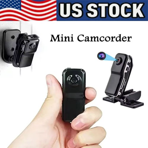 Mini Police Body Camera HD 1080P Video DVR Clip IR Night Cam Camcorder US