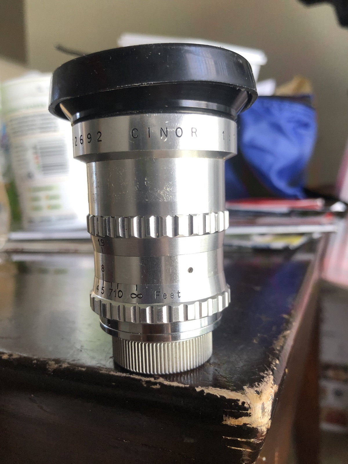 Cinor 10mm F1.9 H16 RX Lens C mount lens H16 lens for Bolex H16 As Is