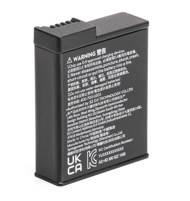 DJI Extreme Battery for Osmo Action 3 and 4