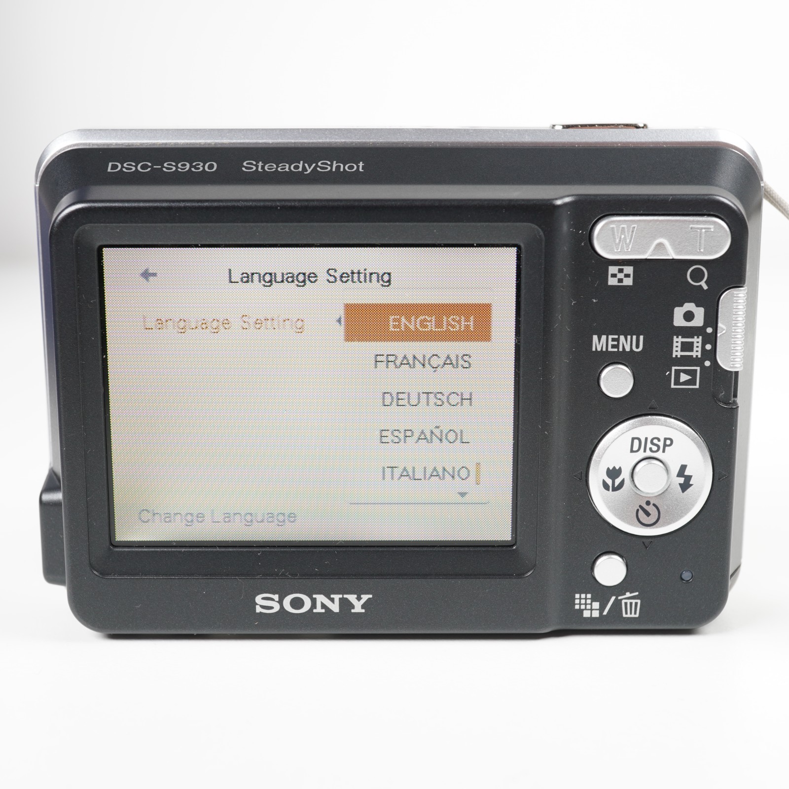 SONY CYBERSHOT DSC-S930 10.1MP Compact Digital Camera – AA Battery
