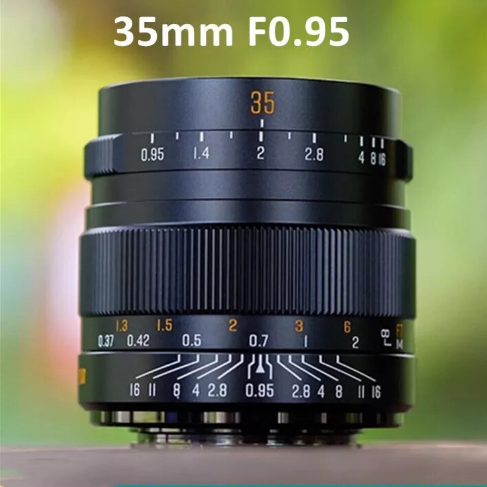 Brightin Star 35mm F0.95 APS-C Fixed Focus Lens for Canon Nikon Sony Fuji M4/3