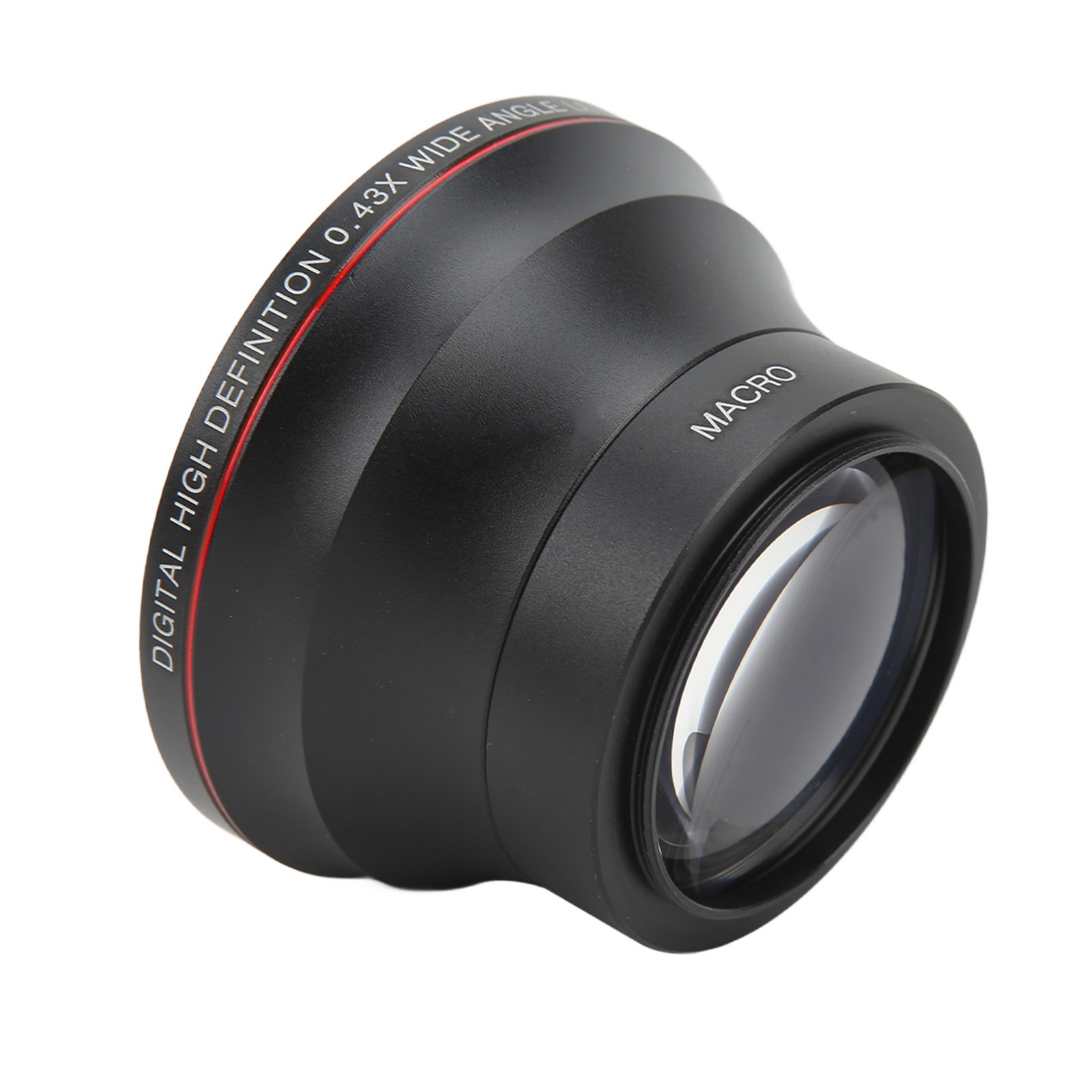 52mm 0.43X Wide Angle Lens Optical Glass Camera Lens With Macro Lens For
