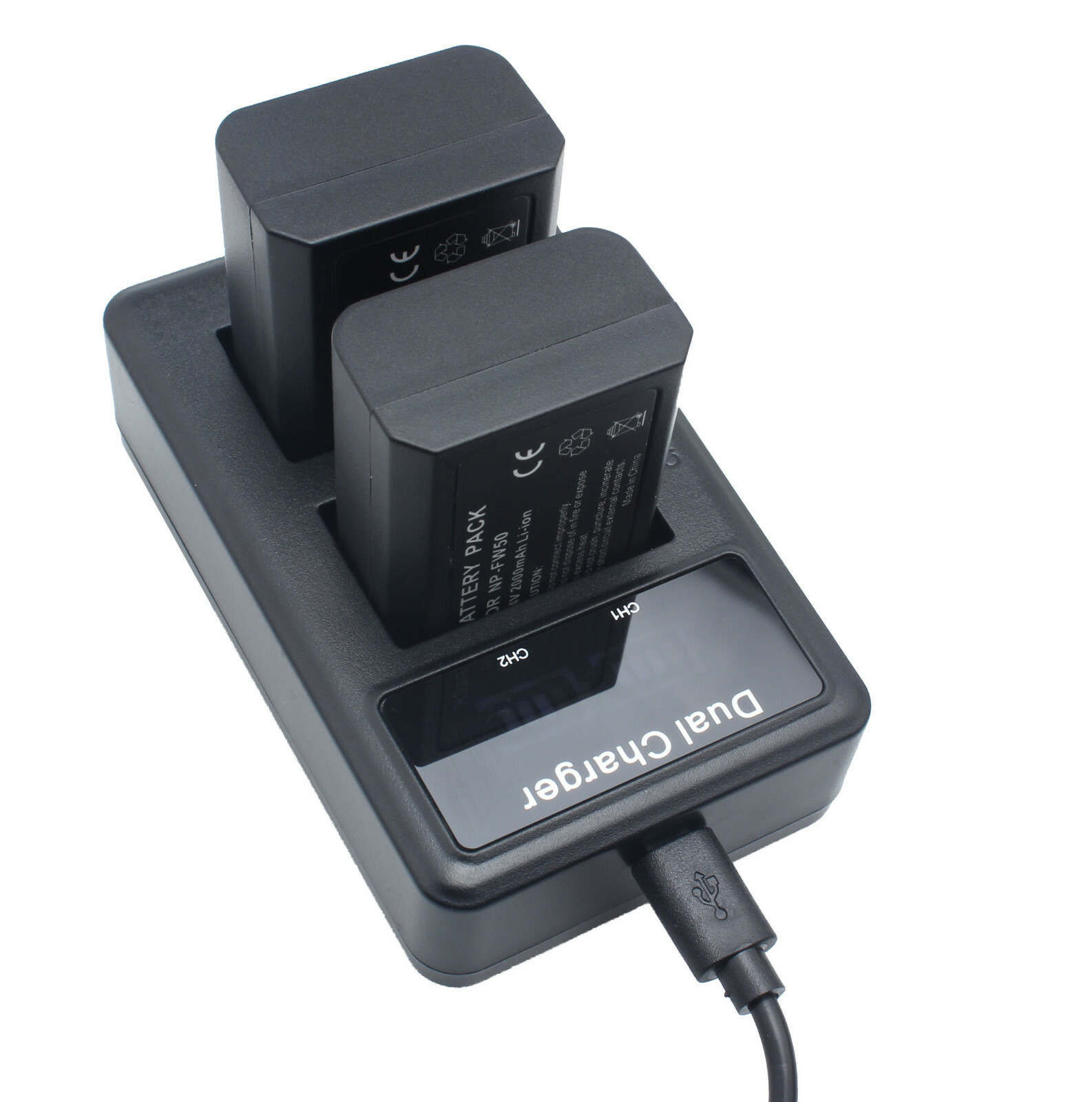 NP-FW50 Camera Battery Charger for Sony A5100 A6400 A6000 A6500 A7s A7II A7sii