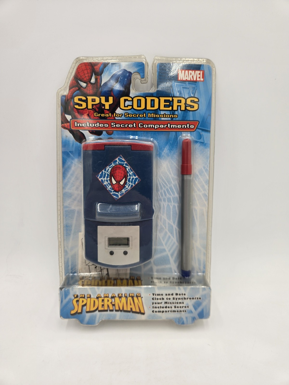Marvel The Amazing Spiderman Spy Coders 2007 Super Hero Toy New