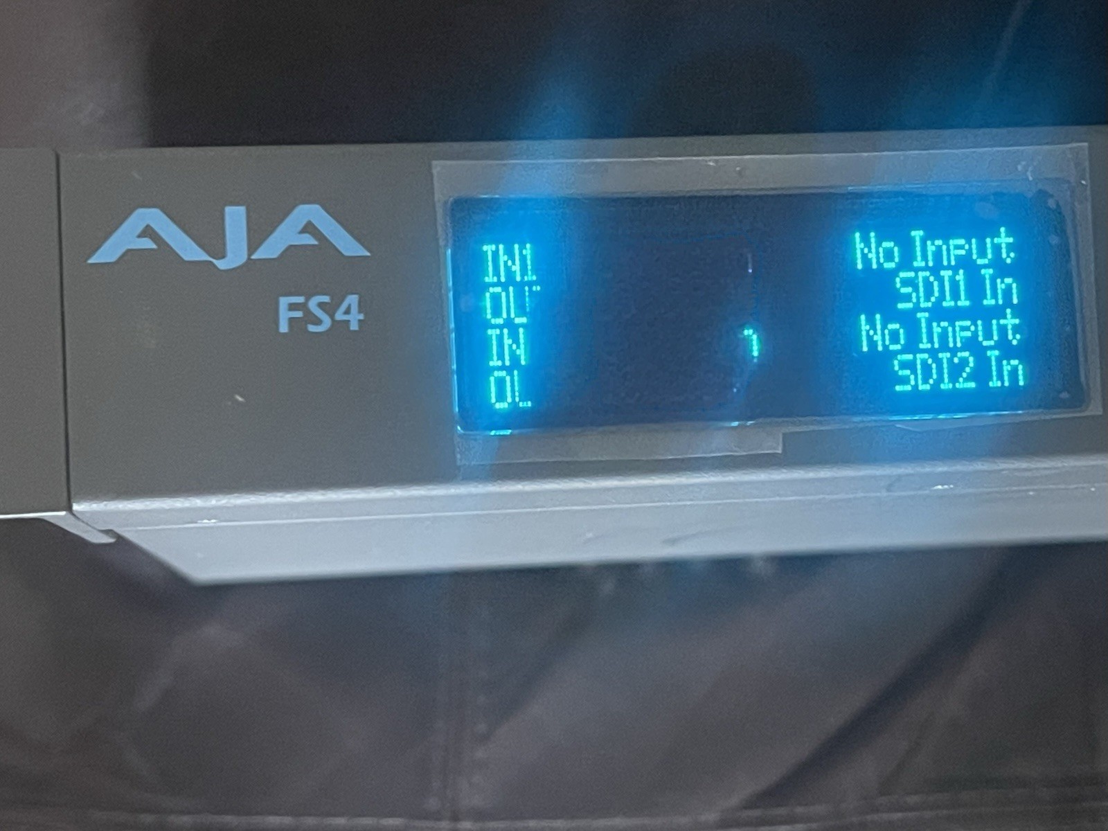 Aja FS4 Frame Synchronizer 4-Channel 2k/Hd/Sd or 1-Channel 4k/UltraHD