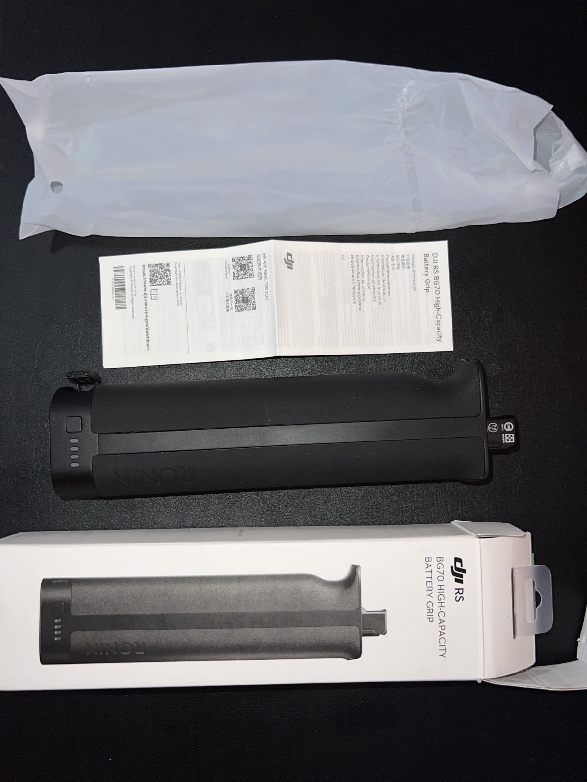 DJI RS BG70 High-Capacity Battery Grip