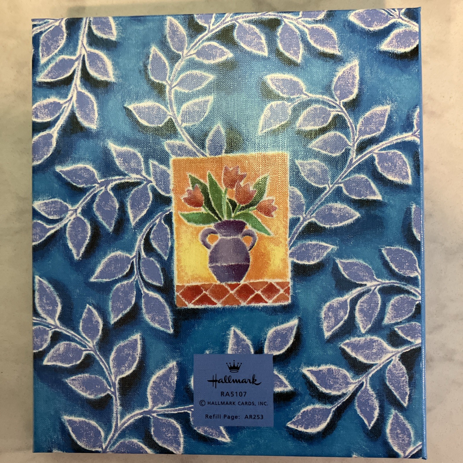 Vintage New Hallmark 6 Ring Binder Address Book Used Unused