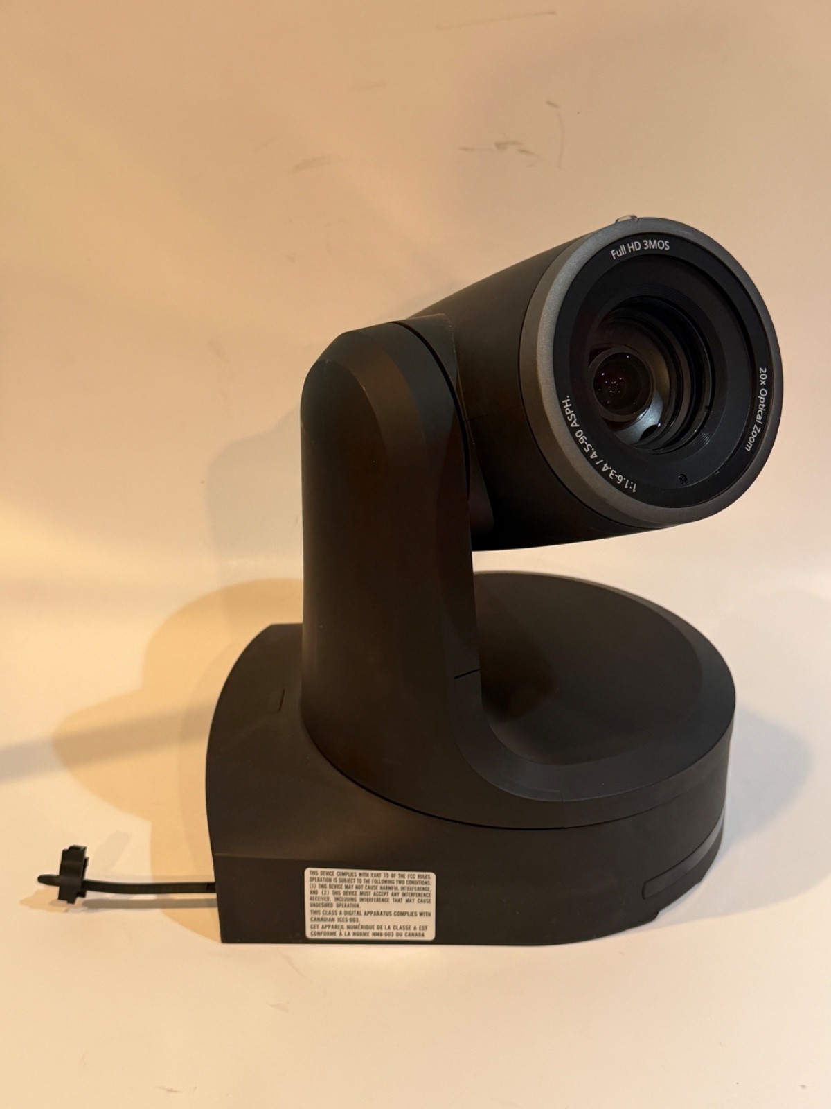 Panasonic AW-HE120 PTZ Camera – 20x Zoom 3MOS HD-SDI HDMI LAN – Black