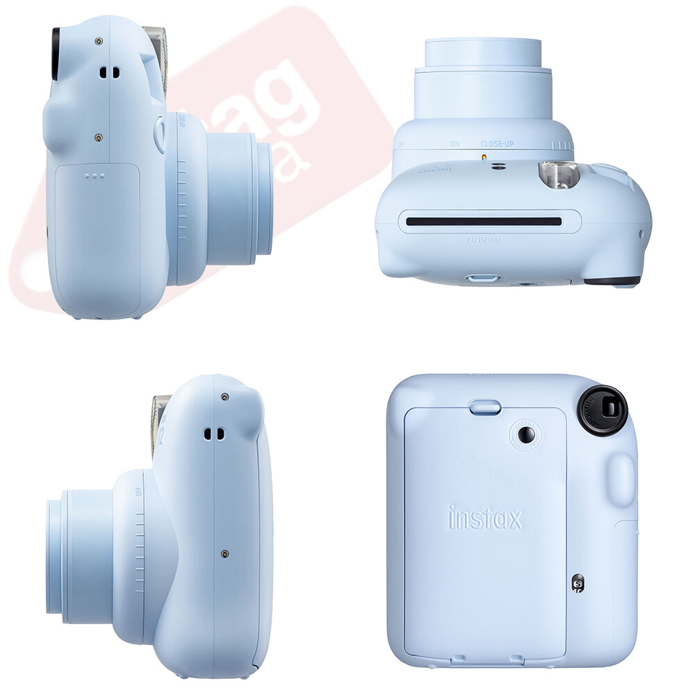 Fujifilm Instax Mini 12 Fuji Instant Film Camera Clay White